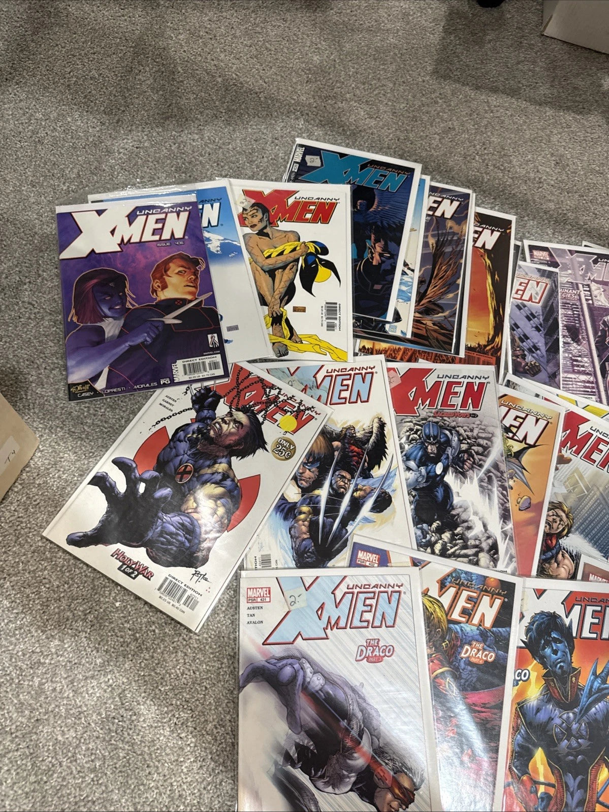 Marvel UNCANNY X-MEN (2002) #406-435 Key (VF/NM ) Consecutive Run 30 Issues
