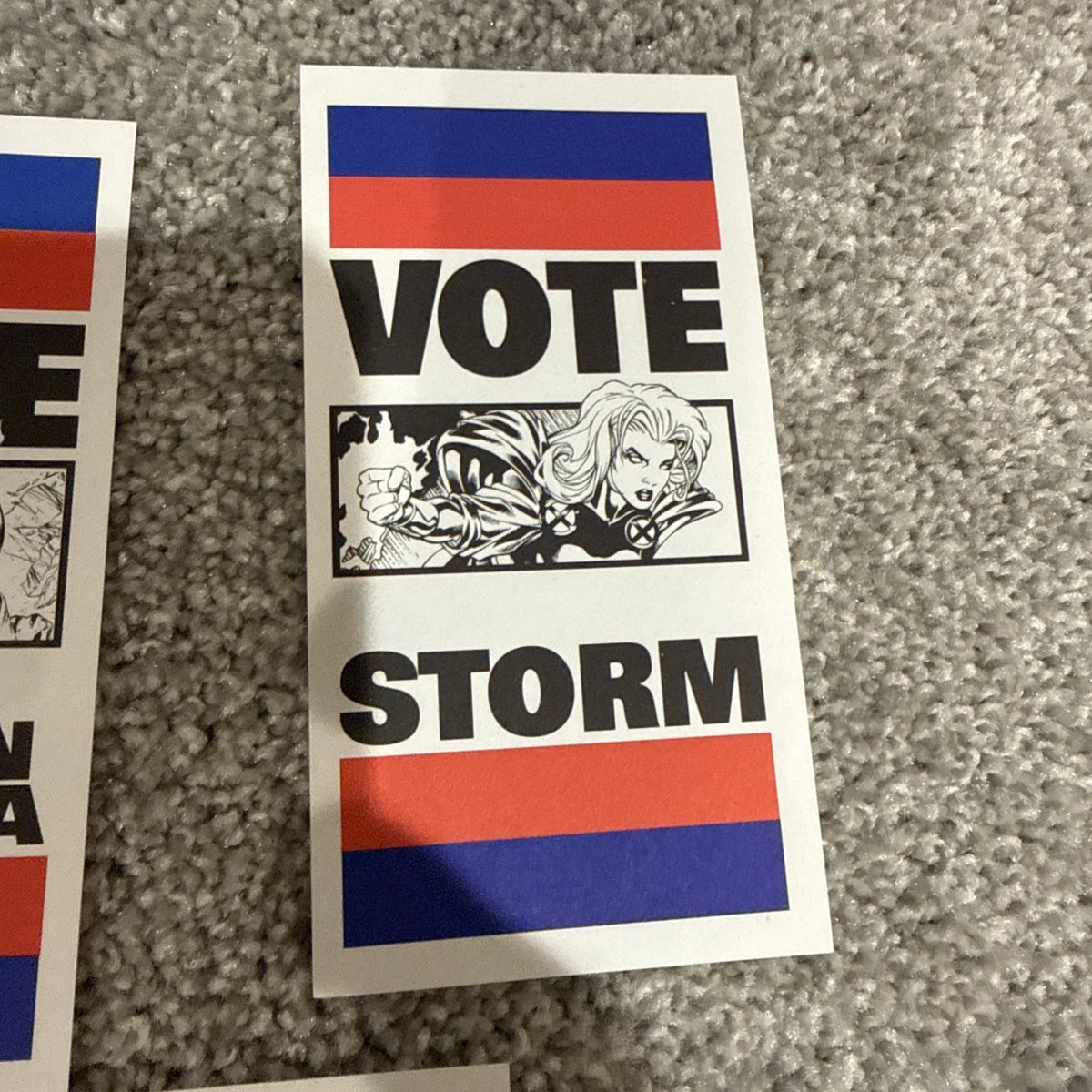 DC VERSUS MARVEL '95 Promos: Vote Marvel Spider-man Hulk Storm Wolverine Captain