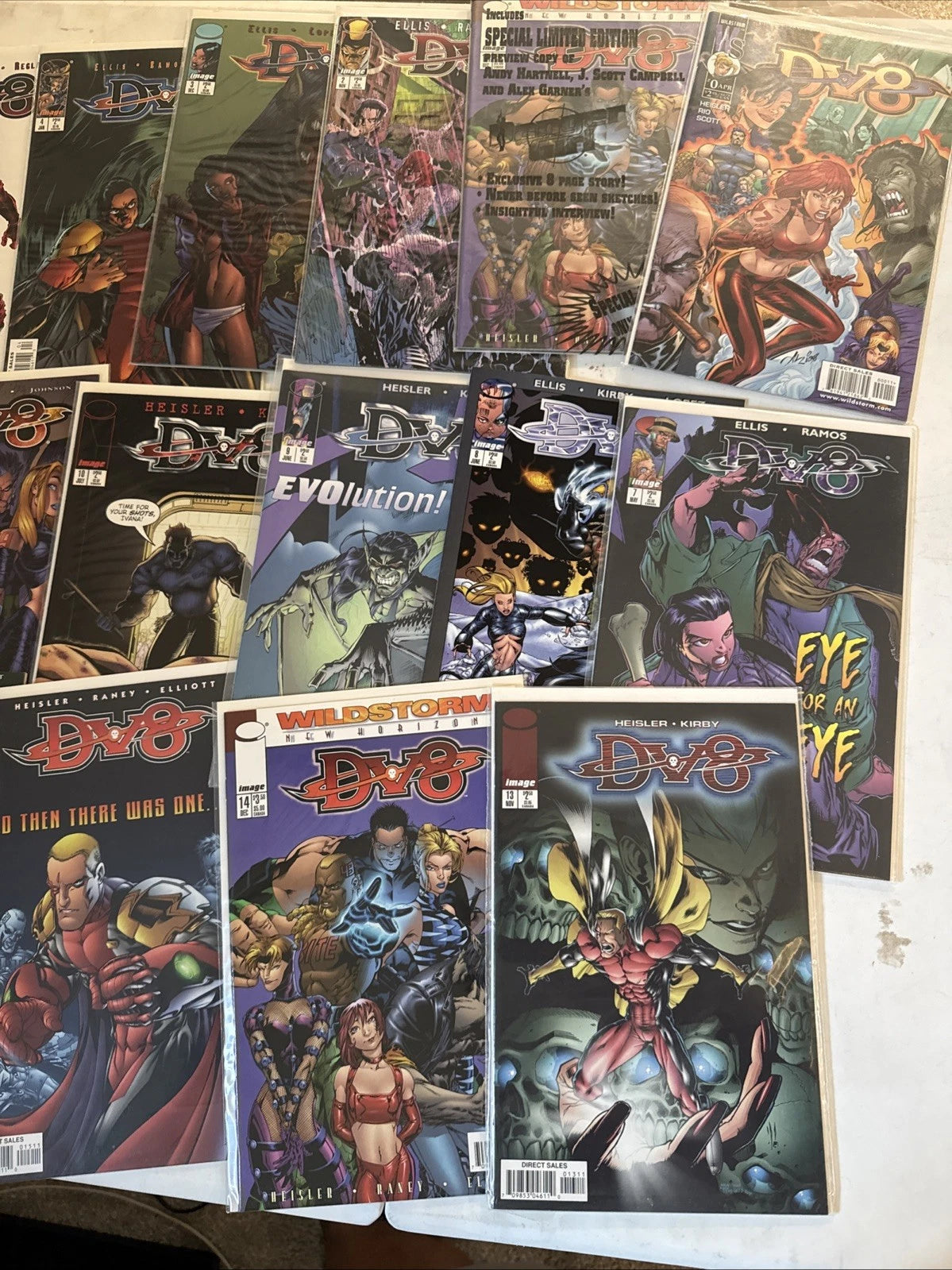 DV8 #0-32 (missing #22) ~Rave ~Black Ops ~ IMAGE 1996