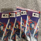 X-Force #1 1991 ALL 5 CARDS Sealed Set Polybags Deadpool Rookie Card White UPC