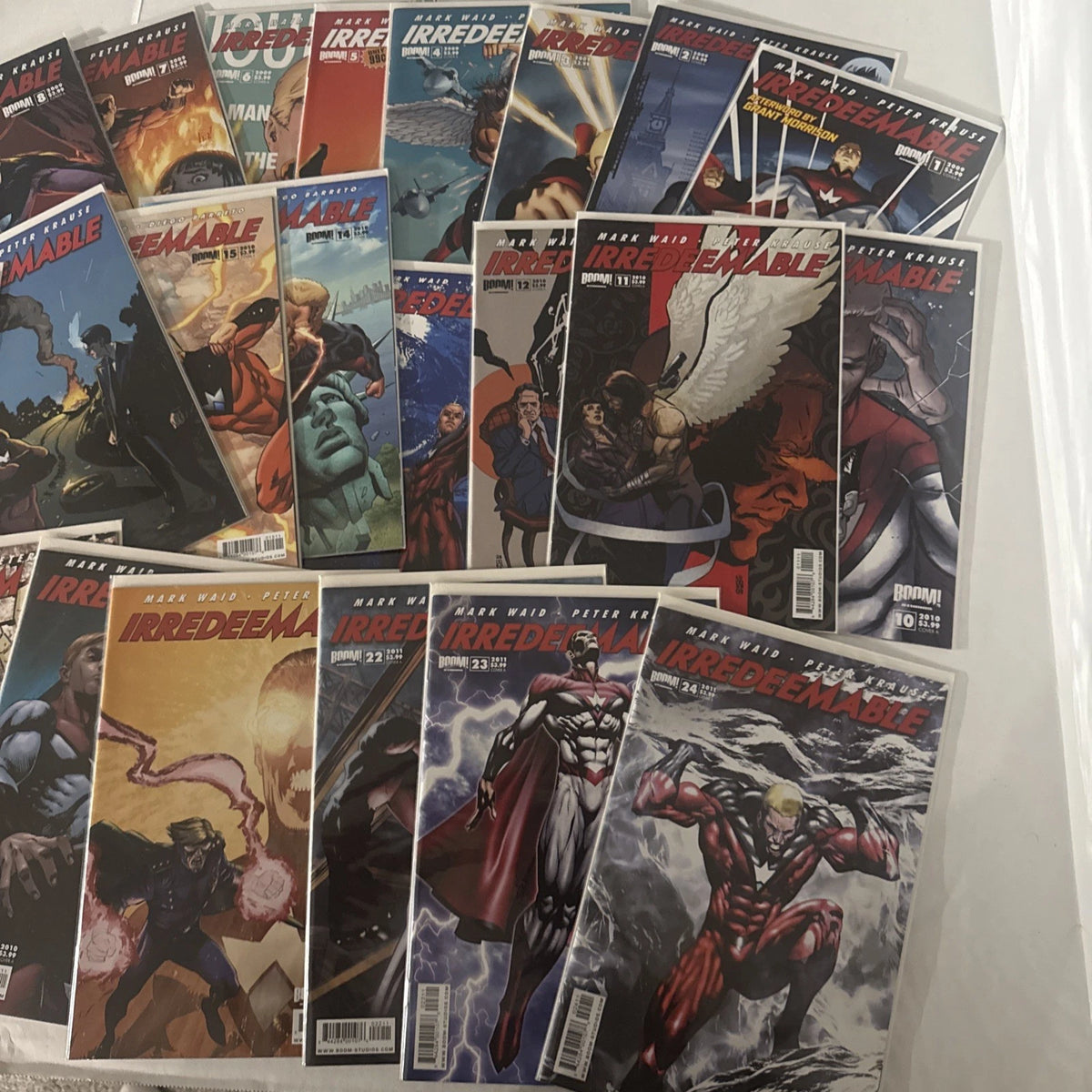 Irredeemable (Complete) From the 2009 Boom Studios 1-37 series, Set