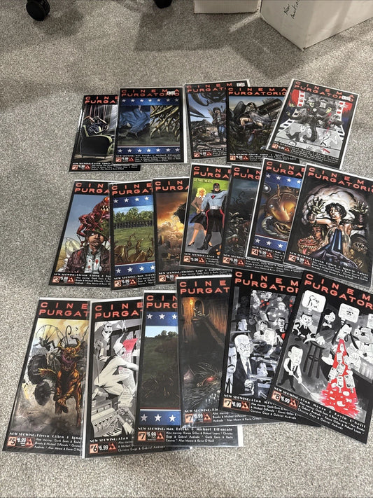 Cinema Purgatorio issues #1 -8 With Variants Avatar comics Alan Moore 18 Issues