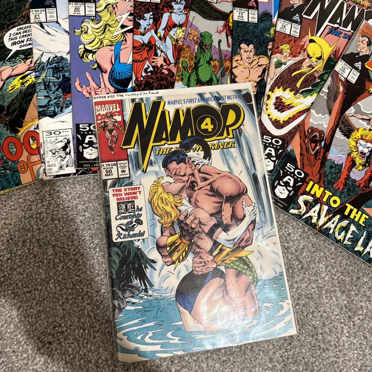 NAMOR (1990 Marvel) -- #1-25 +#50