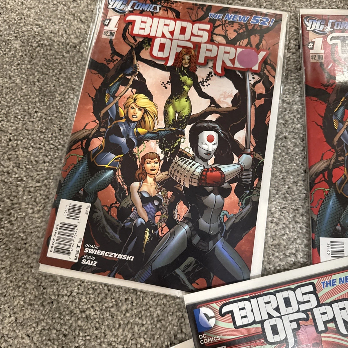 Comic Lot: BIRDS OF PREY: The New 52 1-32 (missing #12) +#1 Var Bagged & Boarded