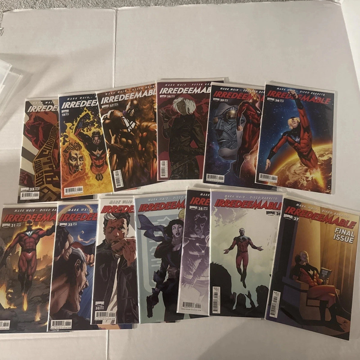 Irredeemable (Complete) From the 2009 Boom Studios 1-37 series, Set