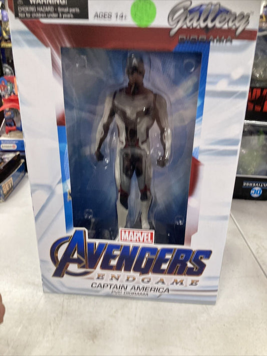 Marvel Gallery Avengers Endgame CAPTAIN AMERICA Figure PVC Diorama,