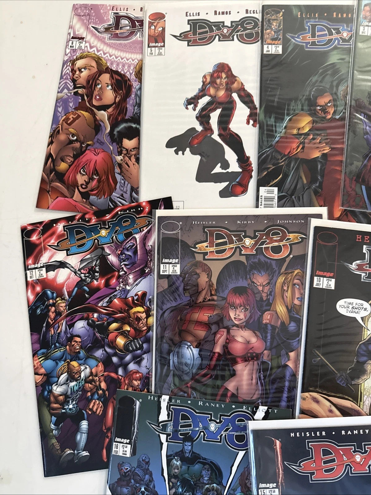 DV8 #0-32 (missing #22) ~Rave ~Black Ops ~ IMAGE 1996