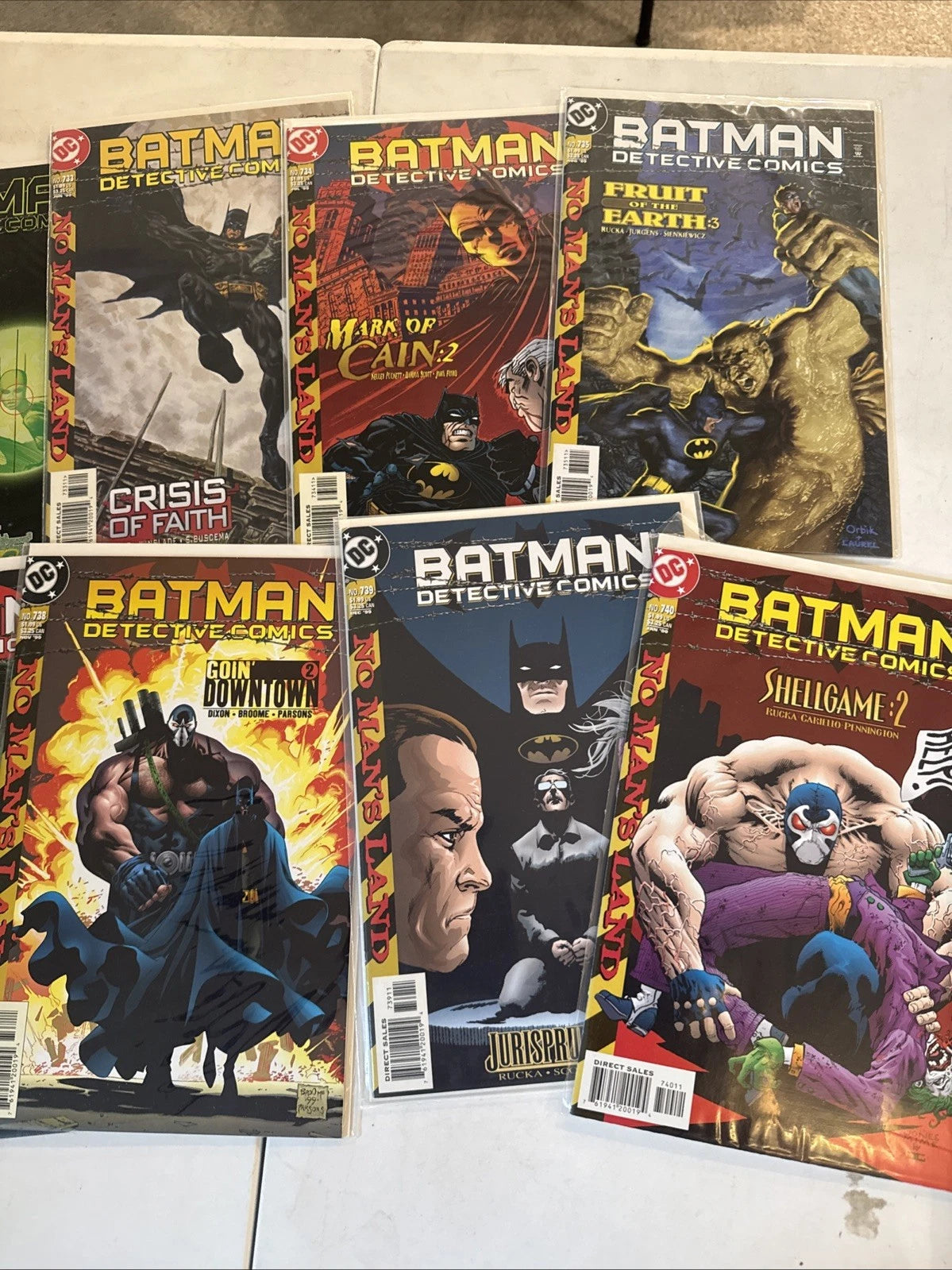 Batman Detective Comics Road to No Man’s Land Lot #731-745 DC Comics 2nd App