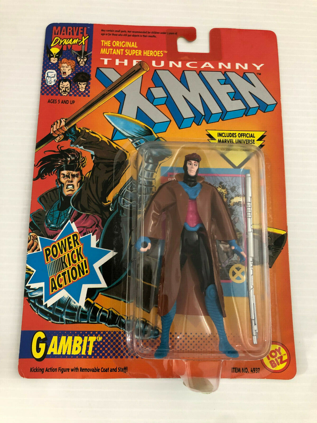 1992 Toy Biz Gambit & Rogue Action Figure X-Men Marvel Unopened Sealed. Condition is "New". Shipped with USPS First Class.