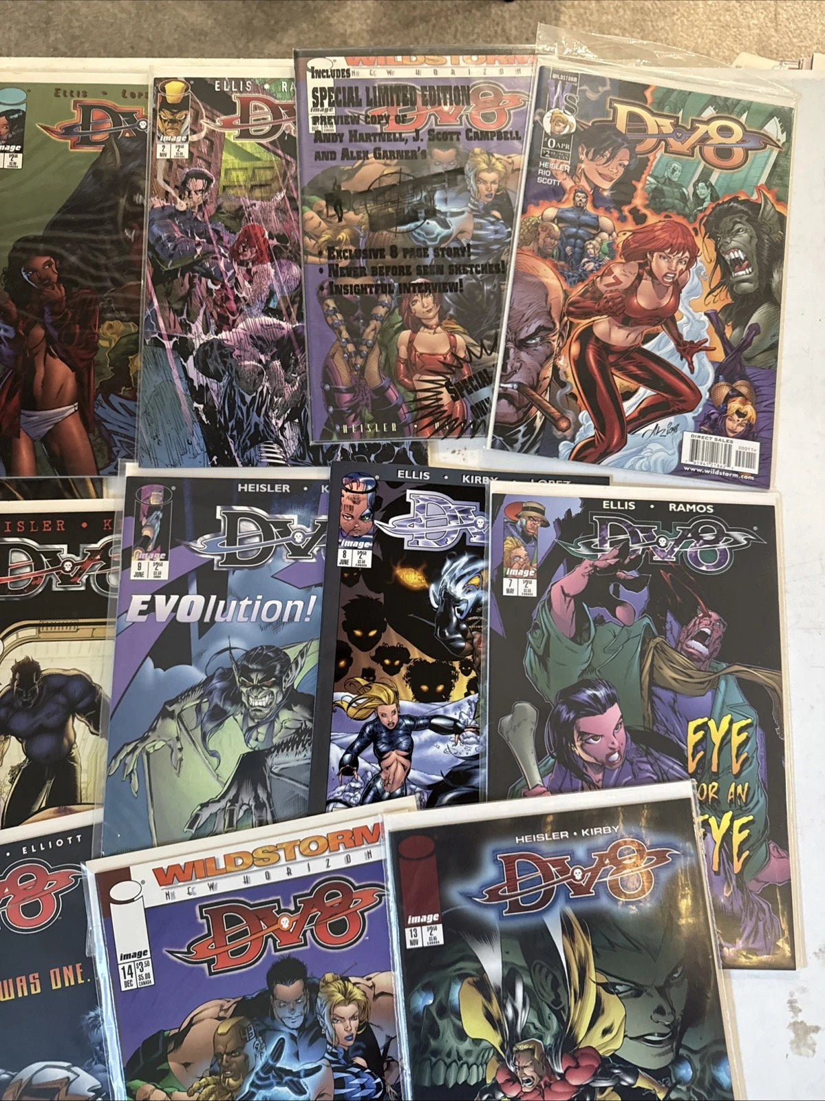 DV8 #0-32 (missing #22) ~Rave ~Black Ops ~ IMAGE 1996