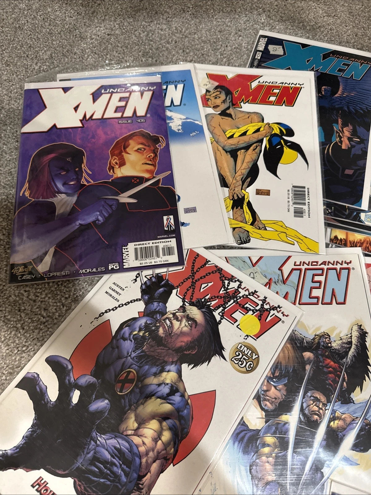 Marvel UNCANNY X-MEN (2002) #406-435 Key (VF/NM ) Consecutive Run 30 Issues