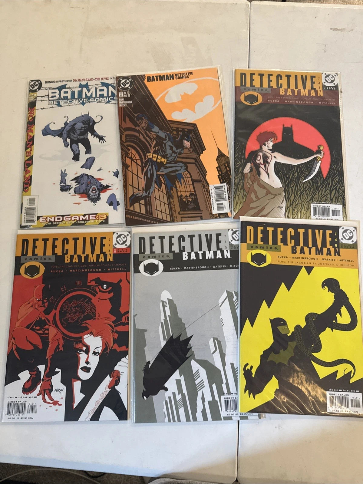 Batman Detective Comics Road to No Man’s Land Lot #731-745 DC Comics 2nd App