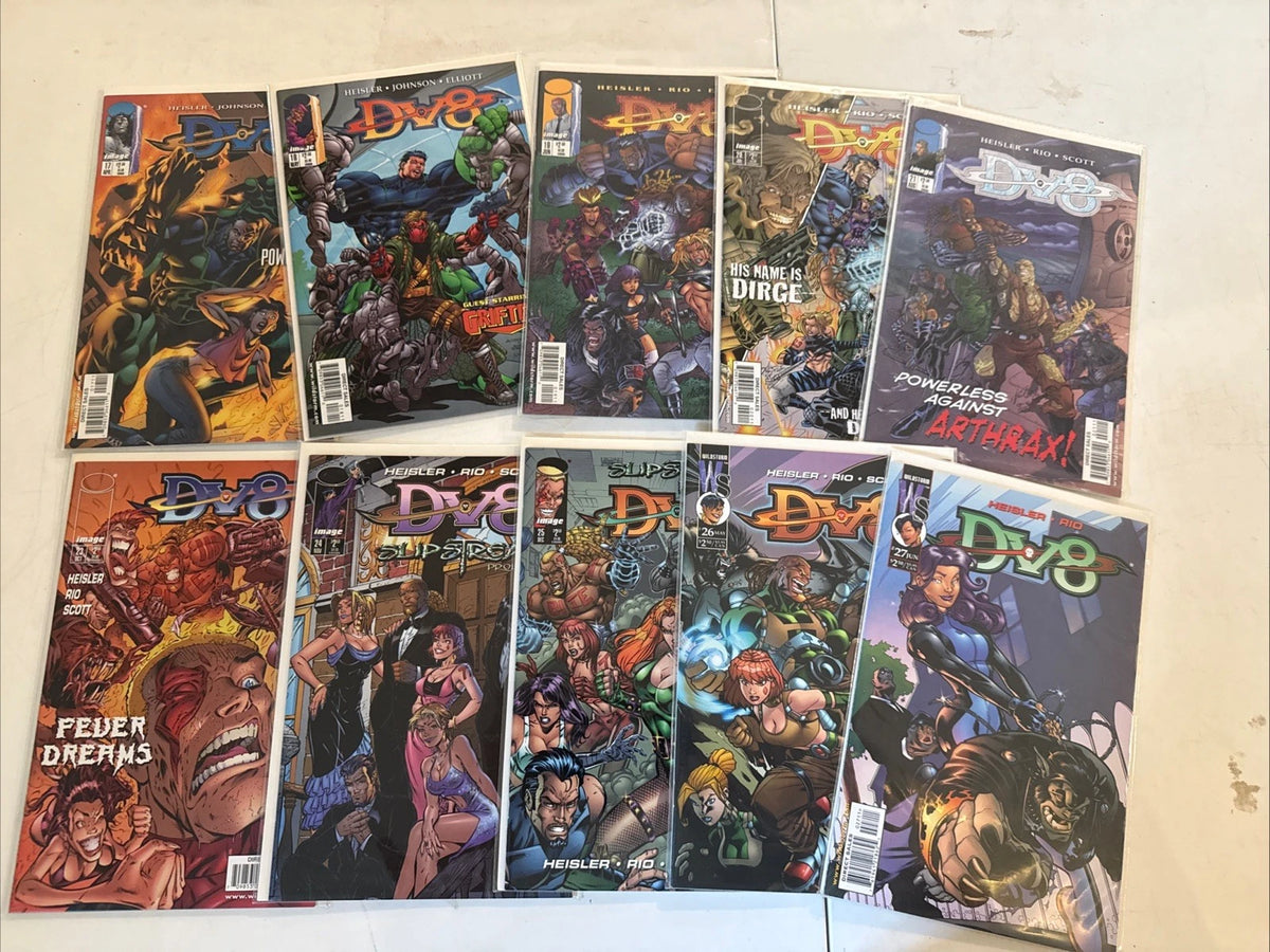 DV8 #0-32 (missing #22) ~Rave ~Black Ops ~ IMAGE 1996