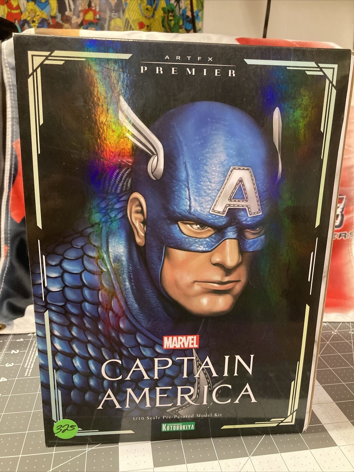 Captain America 1/10 Scale Model Kit Premier Marvel ArtFX Japan Kotobukiya.