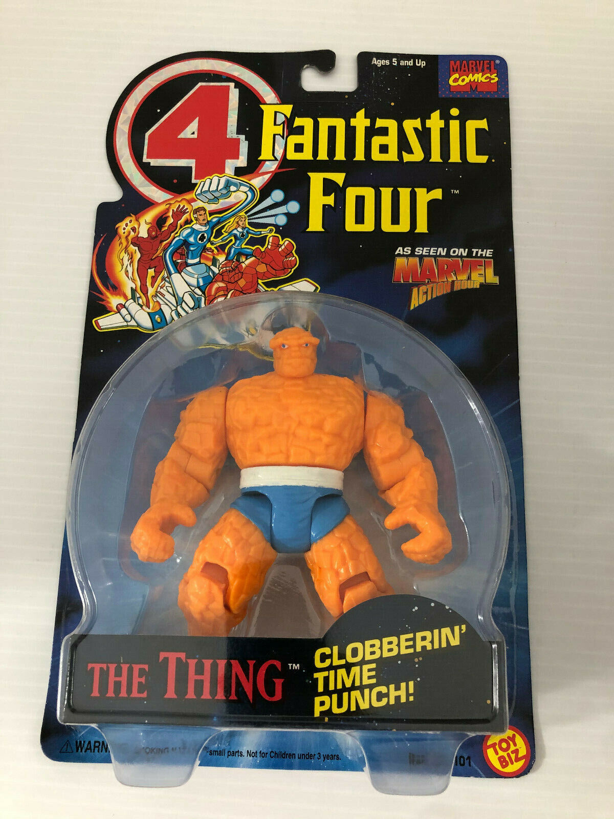 Fantastic Four The Thing ToyBiz Collectible Action Figure Toy Sealed Marvel. Condition is "New".