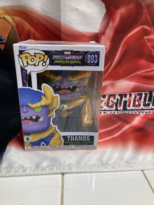 Funko Pop! THANOS Marvel Mech Strike Monster Hunters Thanos #993 Vinyl Figure.