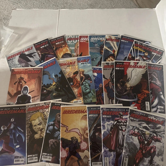 Irredeemable (Complete) From the 2009 Boom Studios 1-37 series, Set