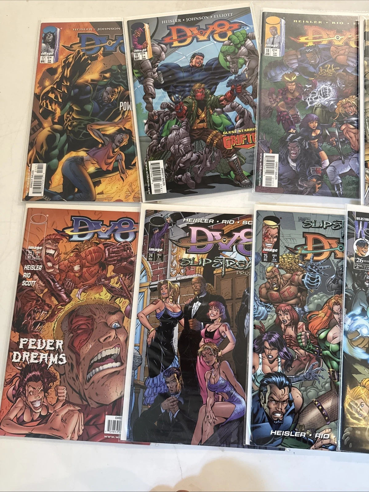DV8 #0-32 (missing #22) ~Rave ~Black Ops ~ IMAGE 1996