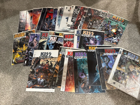 KISS PSYCHO CIRCUS #1-31 IMAGE COMICS 1997 HIGH GRADE SET (31)