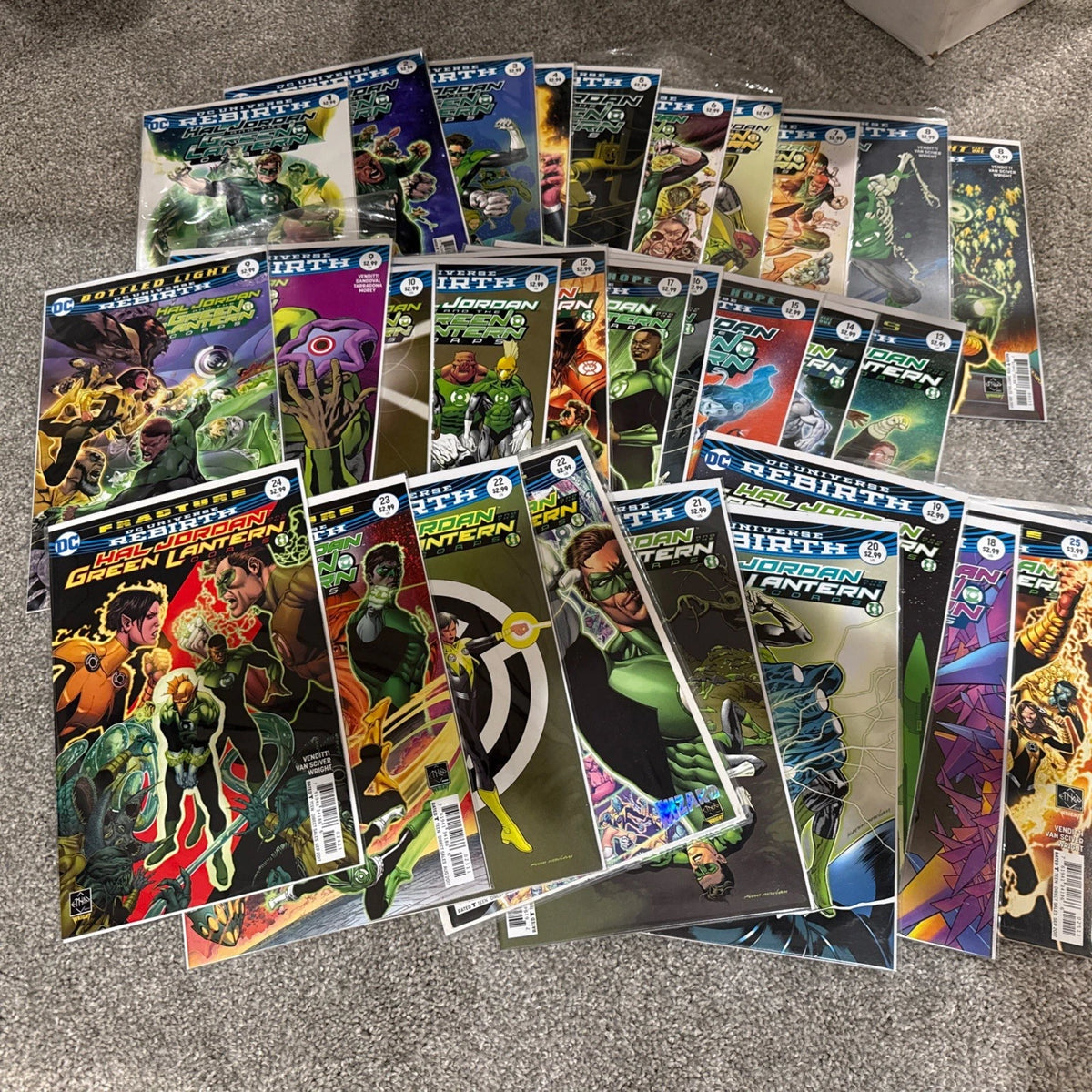 Hal Jordan & Green Lantern Corps Rebirth 1 #1-50 Complete Run With Variants