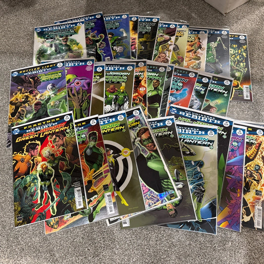 Hal Jordan & Green Lantern Corps Rebirth 1 #1-50 Complete Run With Variants