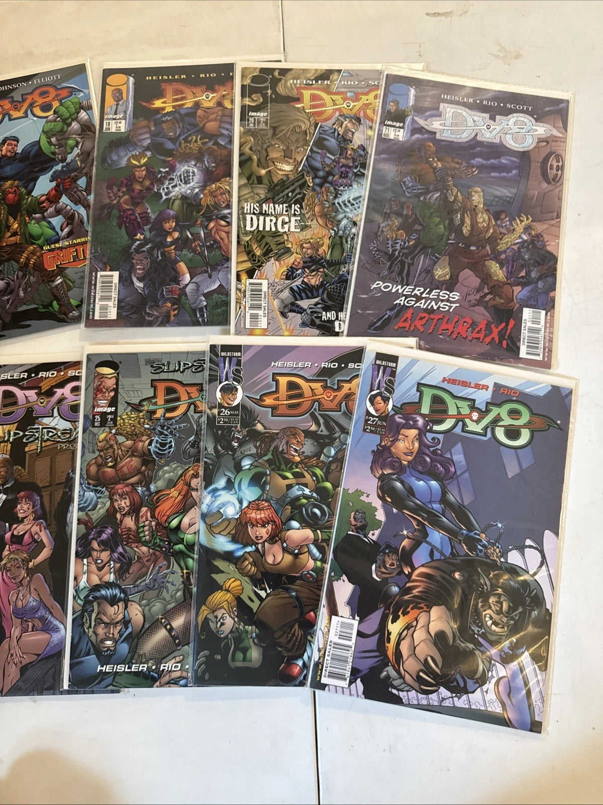 DV8 #0-32 (missing #22) ~Rave ~Black Ops ~ IMAGE 1996