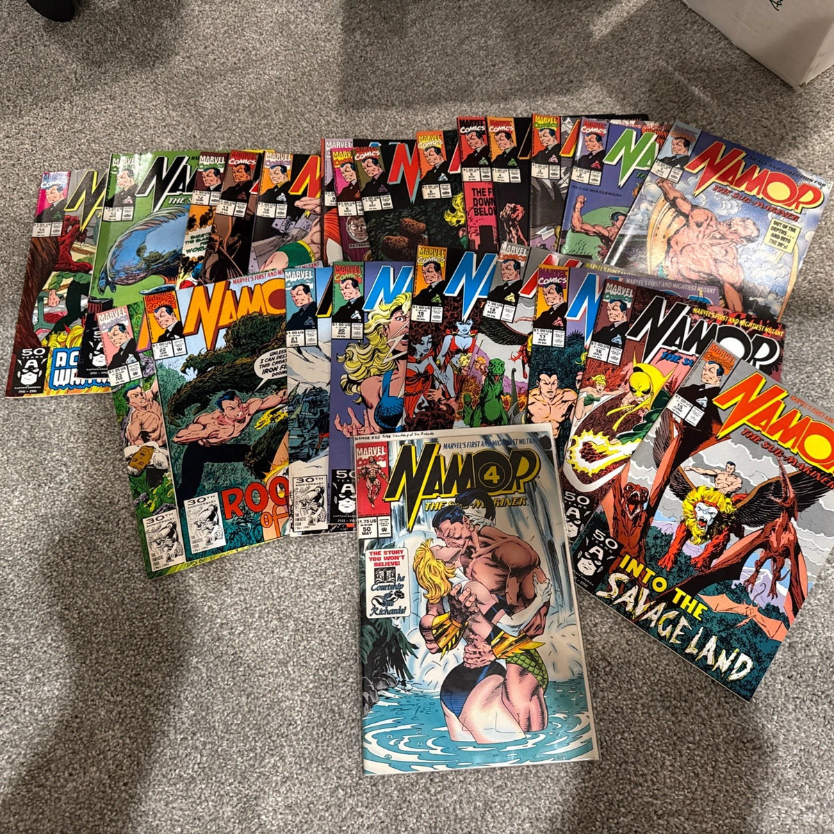 NAMOR (1990 Marvel) -- #1-25 +#50