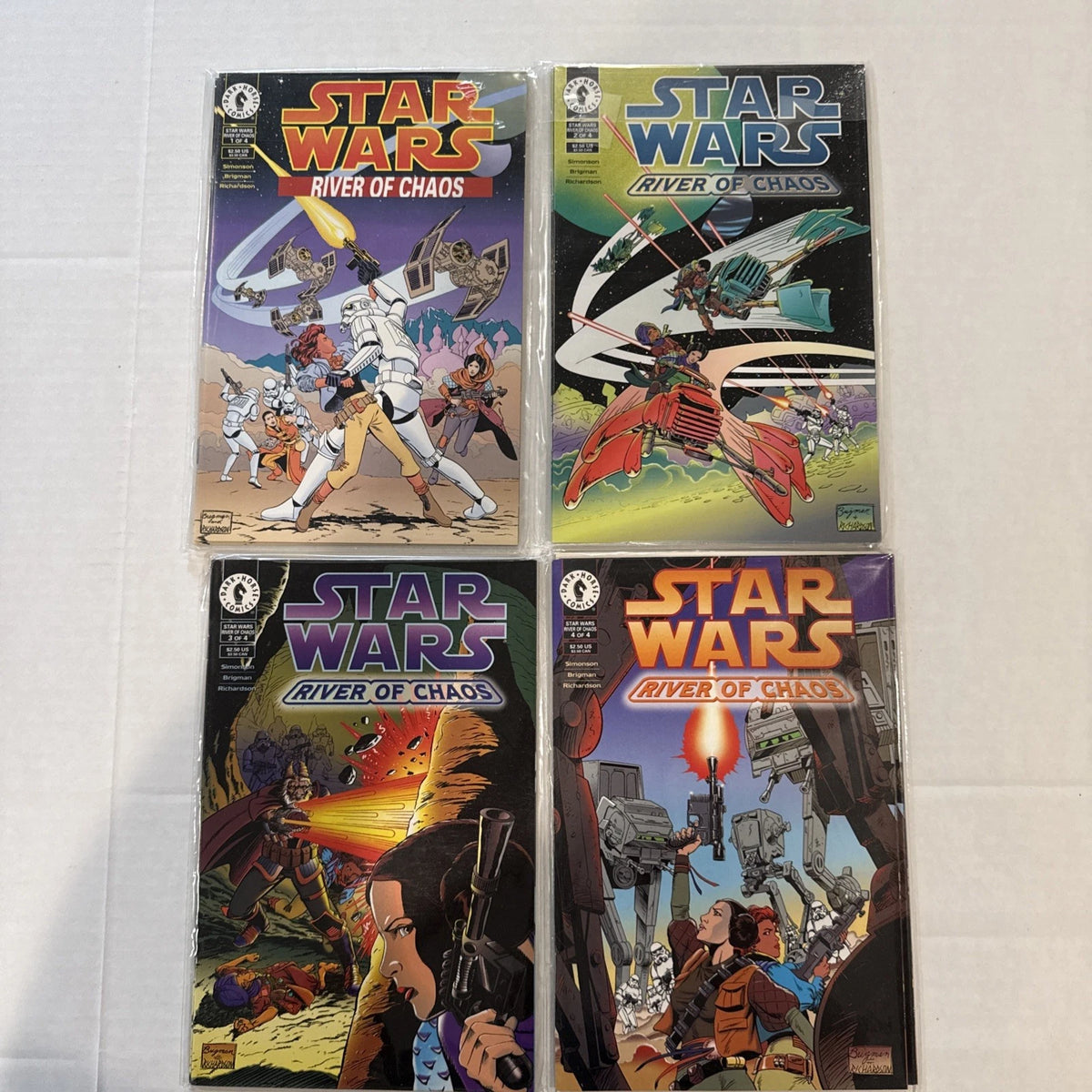Star Wars River of Chaos #1-4 Dark Horse Comics Complete Set 1995 VF-NM
