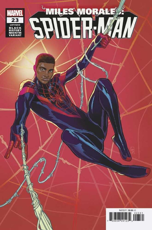 Miles Morales Spider-Man #23 Souza Black History Variant Kib