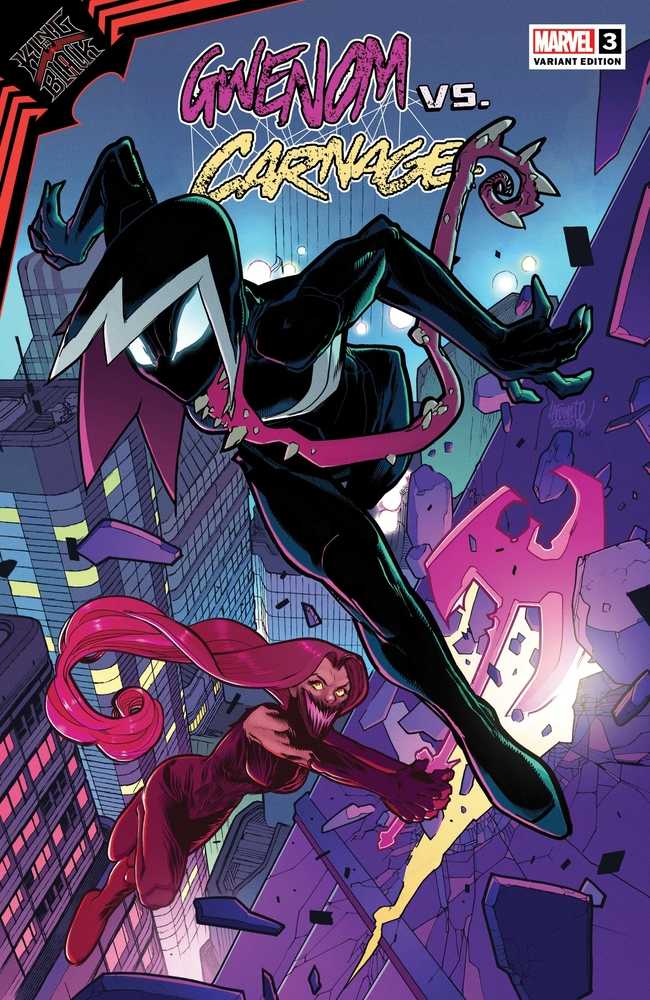 King In Black Gwenom vs Carnage #3 (Of 3) Lafuente Variant