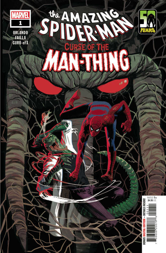 Spider-Man Curse Of Man-Thing #1