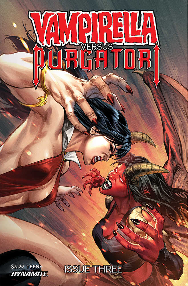 Vampirella vs Purgatori #3 Cover B Pagulayan