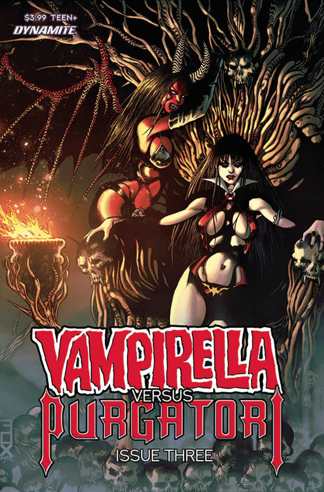 Vampirella vs Purgatori #3 Cover C Fox