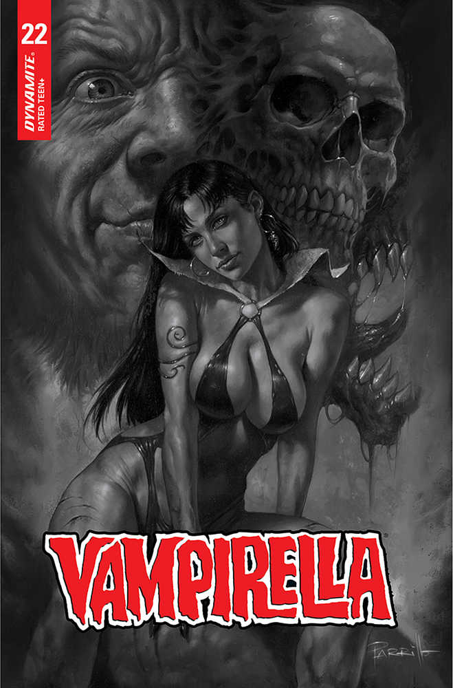 Vampirella #22 10 Copy Parrillo Black & White Variant Edition