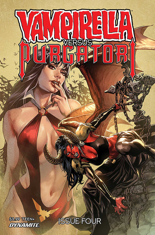 Vampirella vs Purgatori #4 Cover B Pagulayan