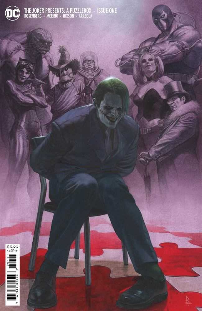 Joker Presents A Puzzlebox #1 (Of 7) Cover B Riccardo Federici Card Stock Variant