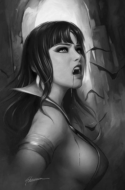 Vampirella #21 21 Copy Maer Black & White Virgin Foc Variant Edition