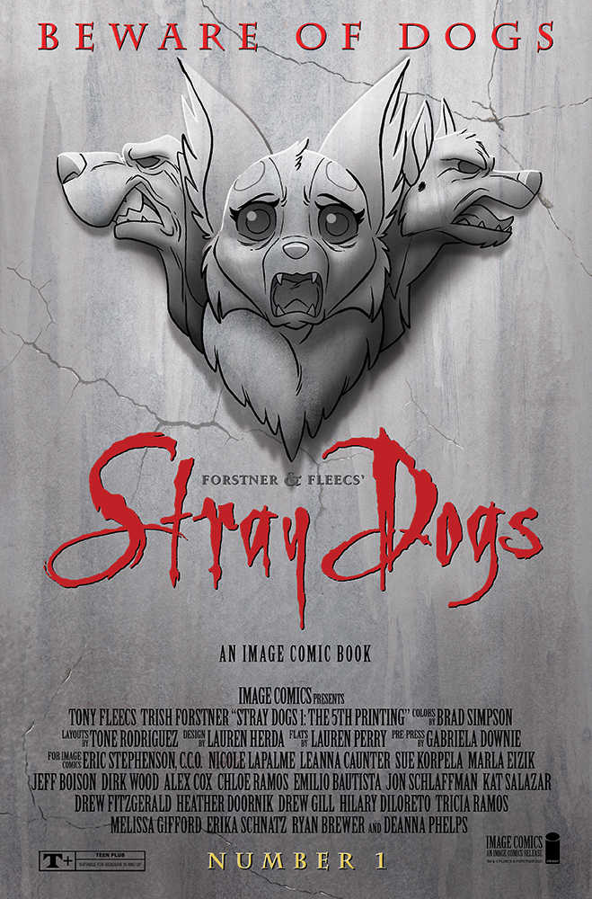 Stray Dogs #1 5TH Printing Cover A