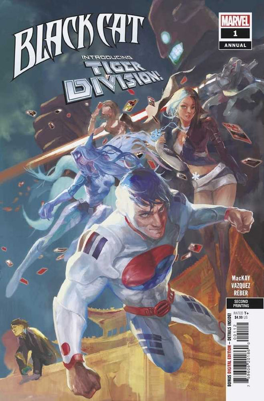 Black Cat Annual #1 2nd Print Variant Infd