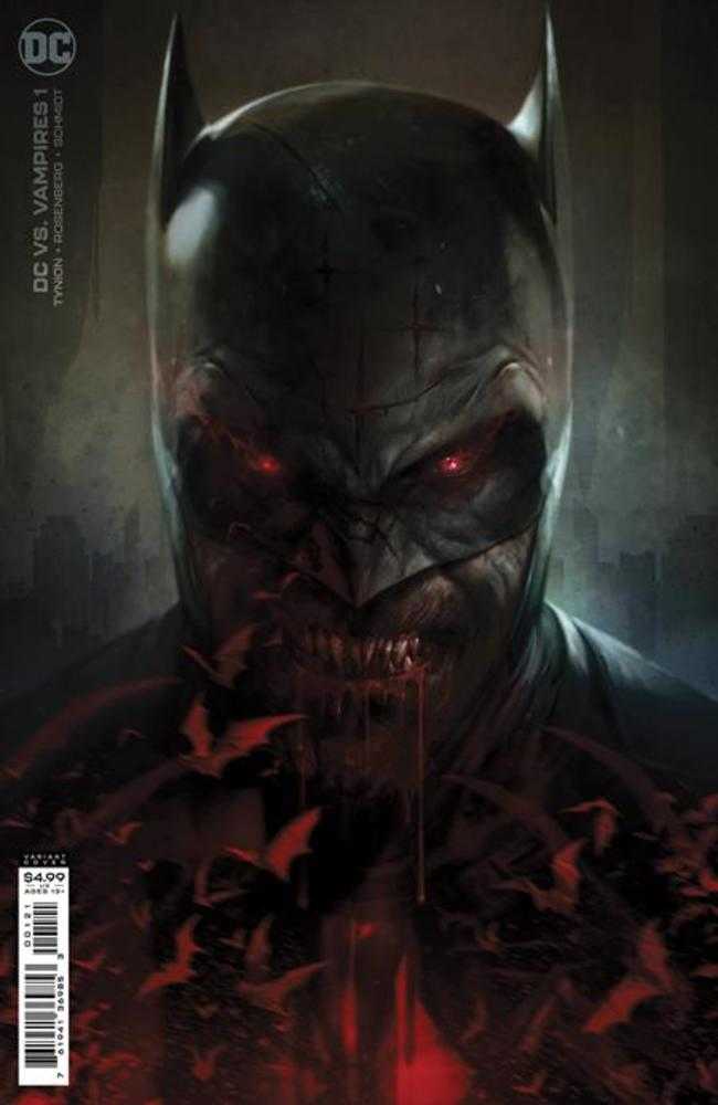 DC vs Vampires #1 (Of 12) Cover B Francesco Mattina Card Stock Variant