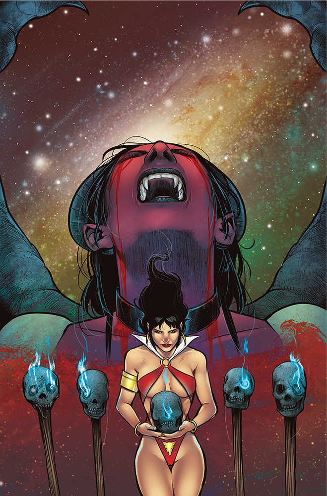 Vampirella vs Purgatori #4 Sarraseca Virgin Foc Bonus Variant