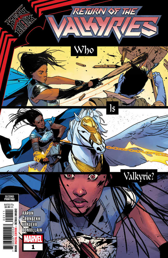King In Black Return Of Valkyries #1 (Of 4) 2nd Print Variant