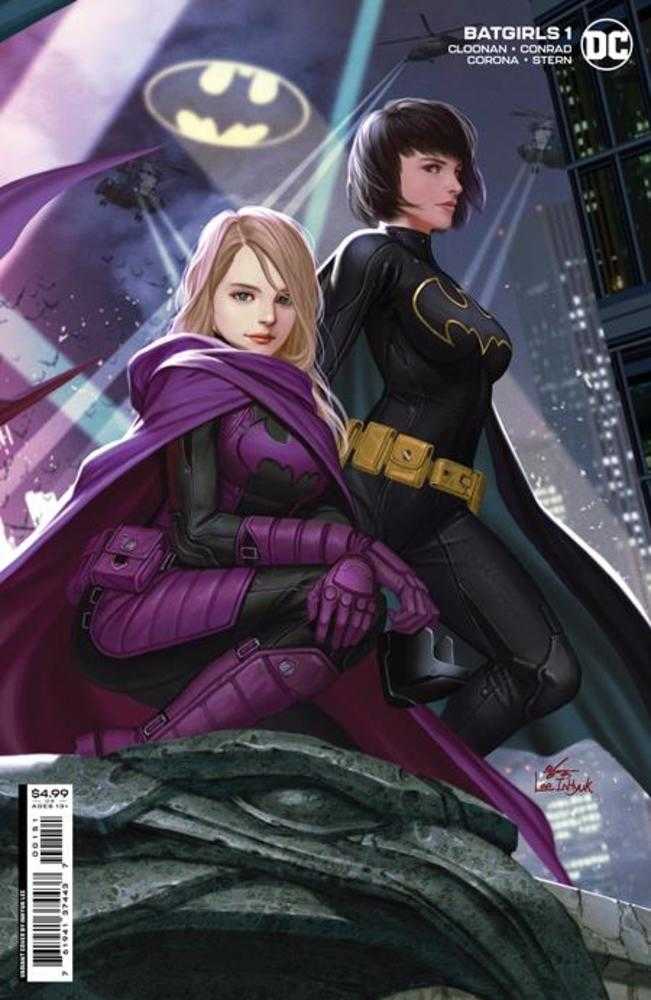 Batgirls #1 Cover C Inhyuk Lee Batgirls Unmasked Right Side Connecting Card Stock Variant