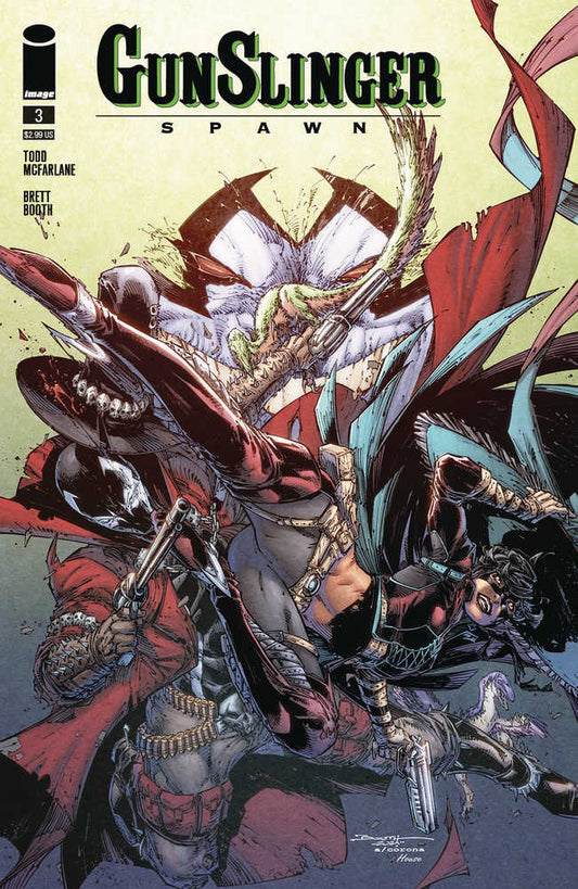 Gunslinger Spawn #3 Cover B Booth