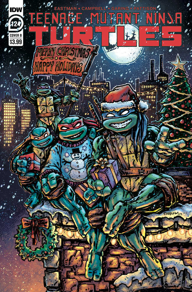 Teenage Mutant Ninja Turtles Ongoing #124 Cover B Eastman