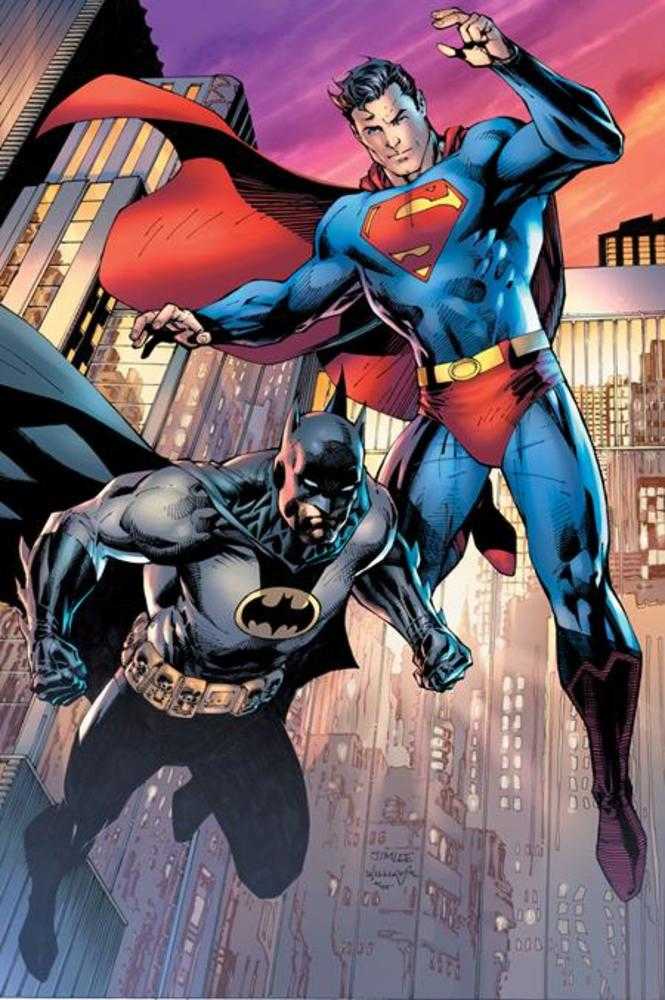 Batman Superman Worlds Finest #1 Cover B Jim Lee Card Stock Variant