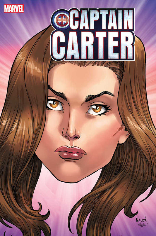 Captain Carter #1 (Of 5) Nauck Headshot Variant