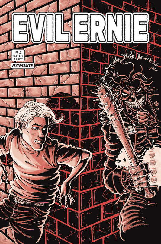 Evil Ernie #3 Cover G Foc Teenage Mutant Ninja Turtles Homage Haeser Original