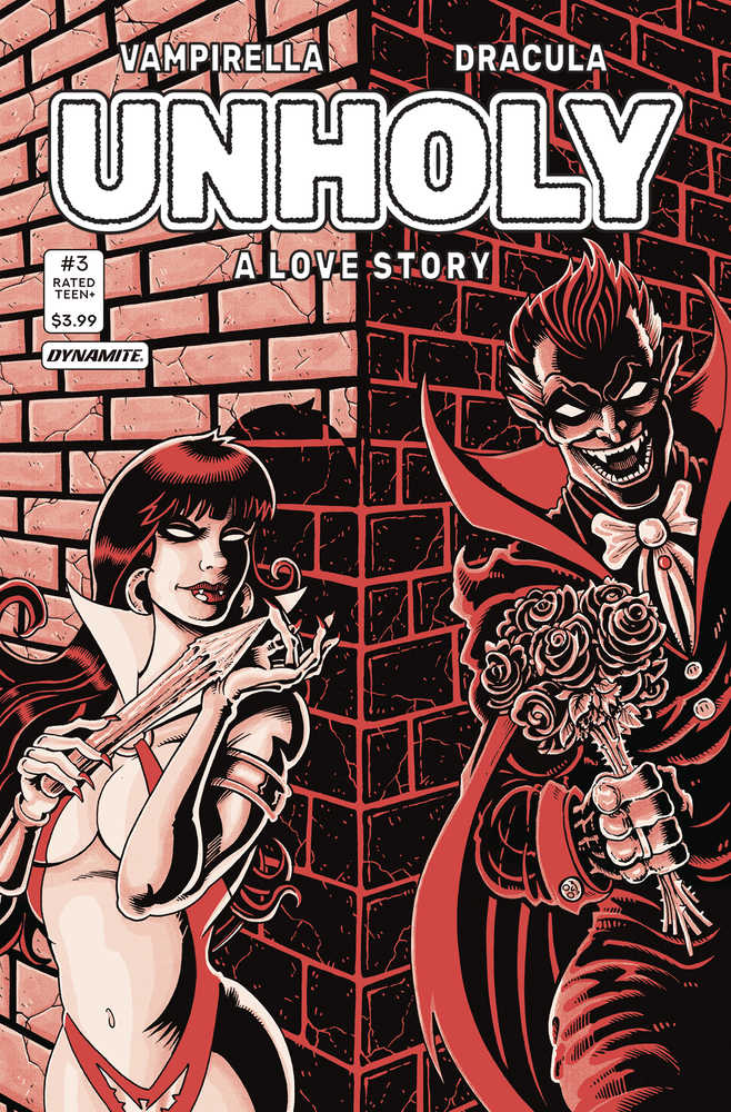 Vampirella Dracula Unholy #3 Cover M Foc Teenage Mutant Ninja Turtles Homage Haeser Or