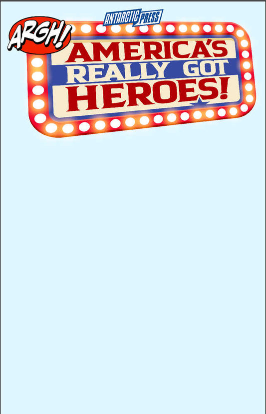 Argh Americas Really Got Heroes One Shot Sketch Comic